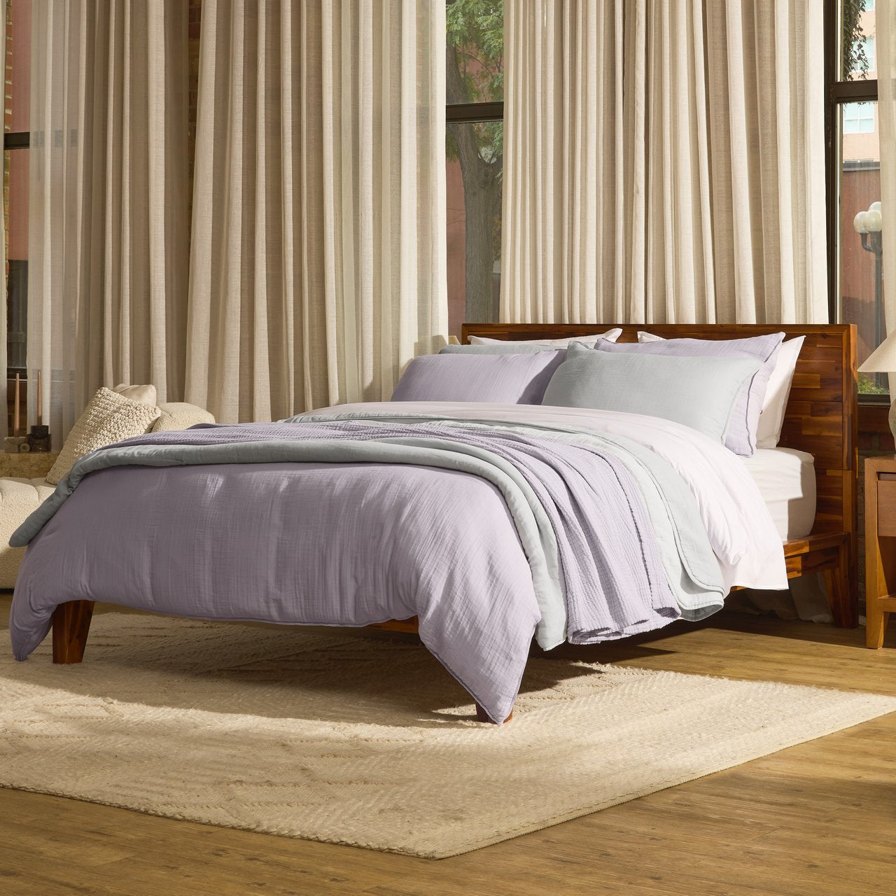 Cocoon™ Couvertures et linge de lit en mousseline