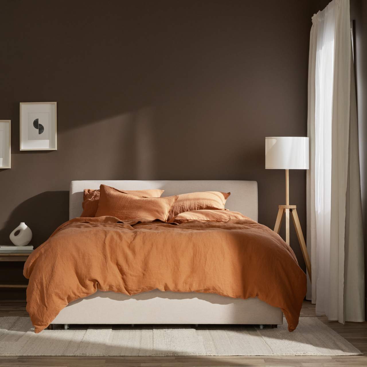 Cocoon™ Ensemble de drap en lin 100% Européen