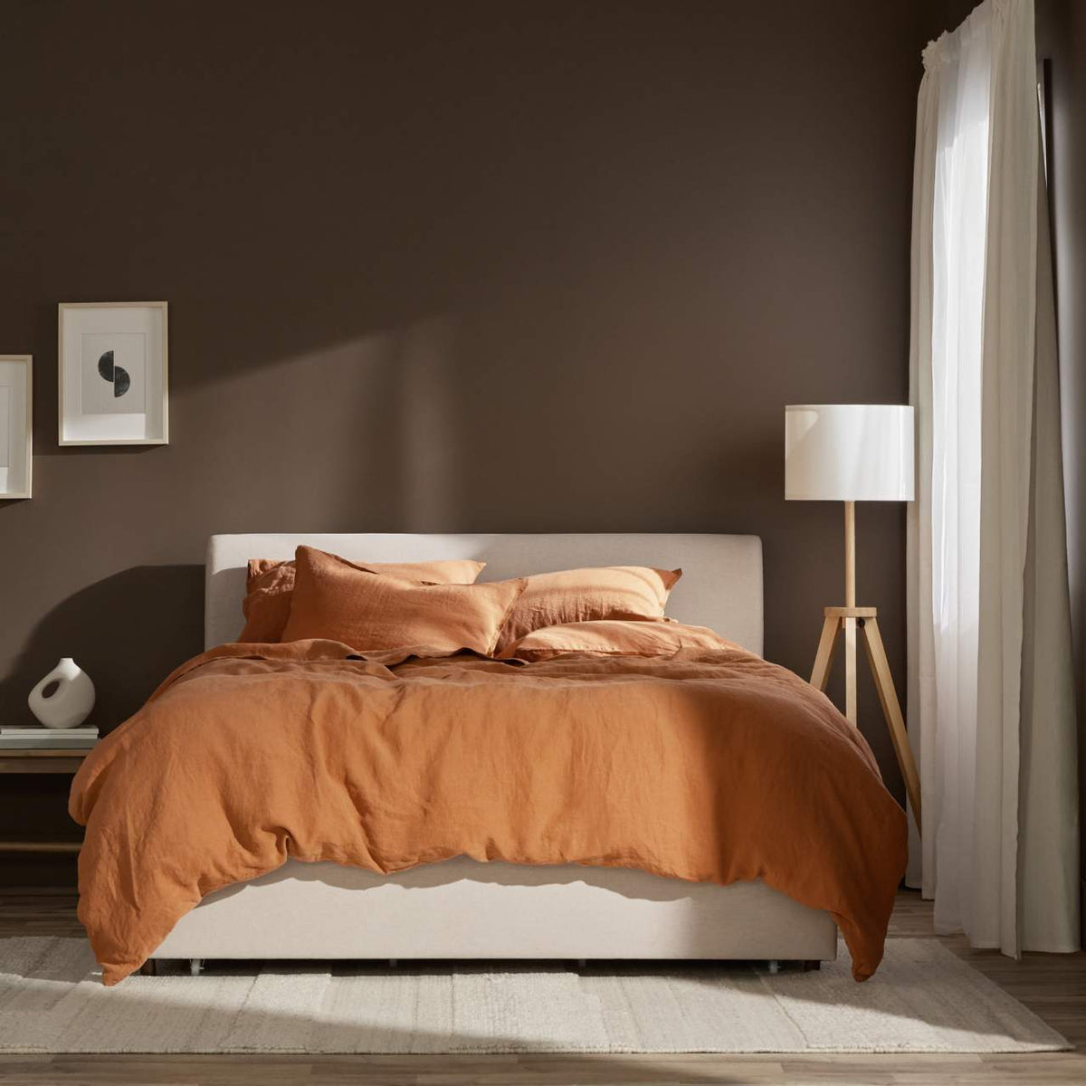 Cocoon™ Drap housse en lin Européen