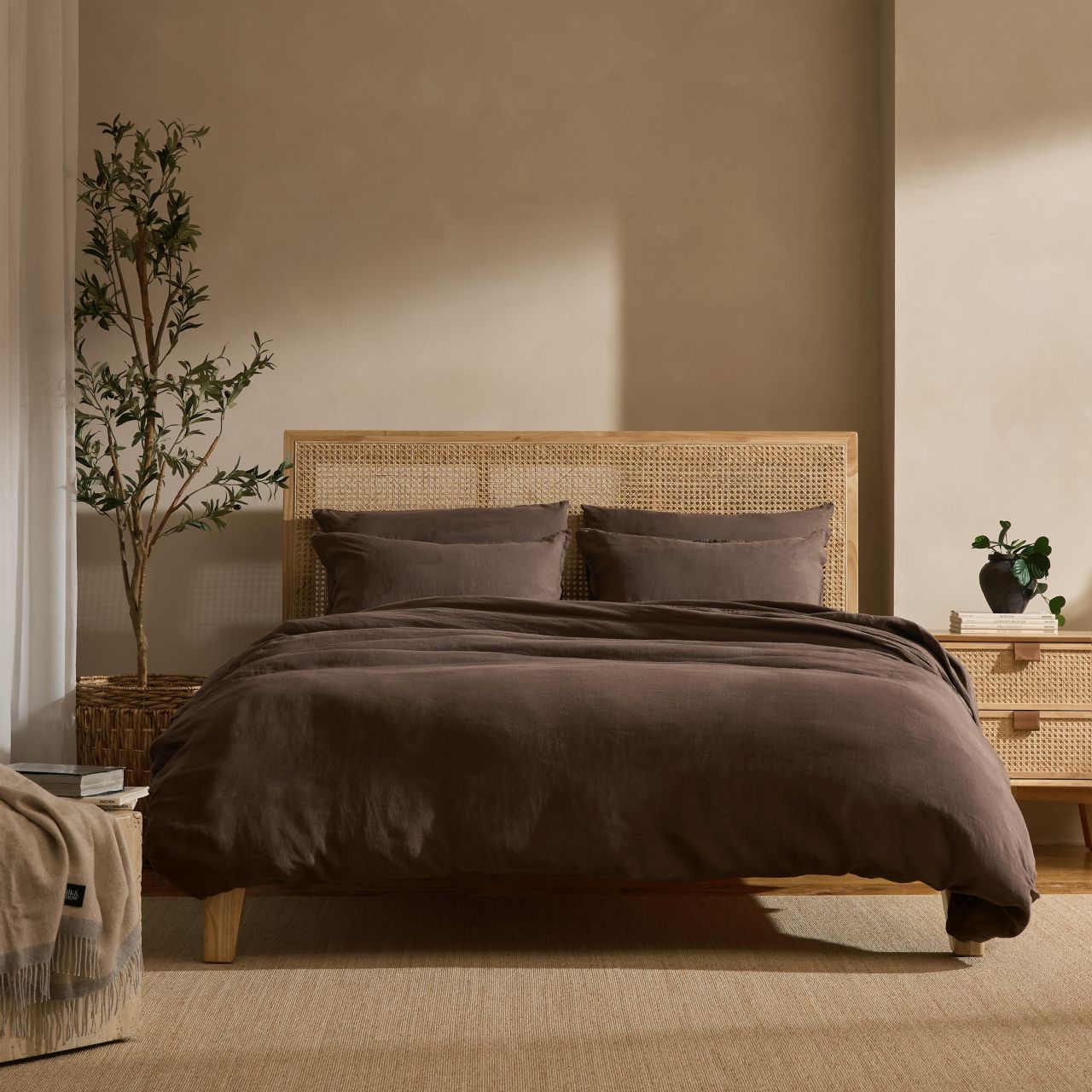 Cocoon™ Ensemble de drap en lin 100% Européen