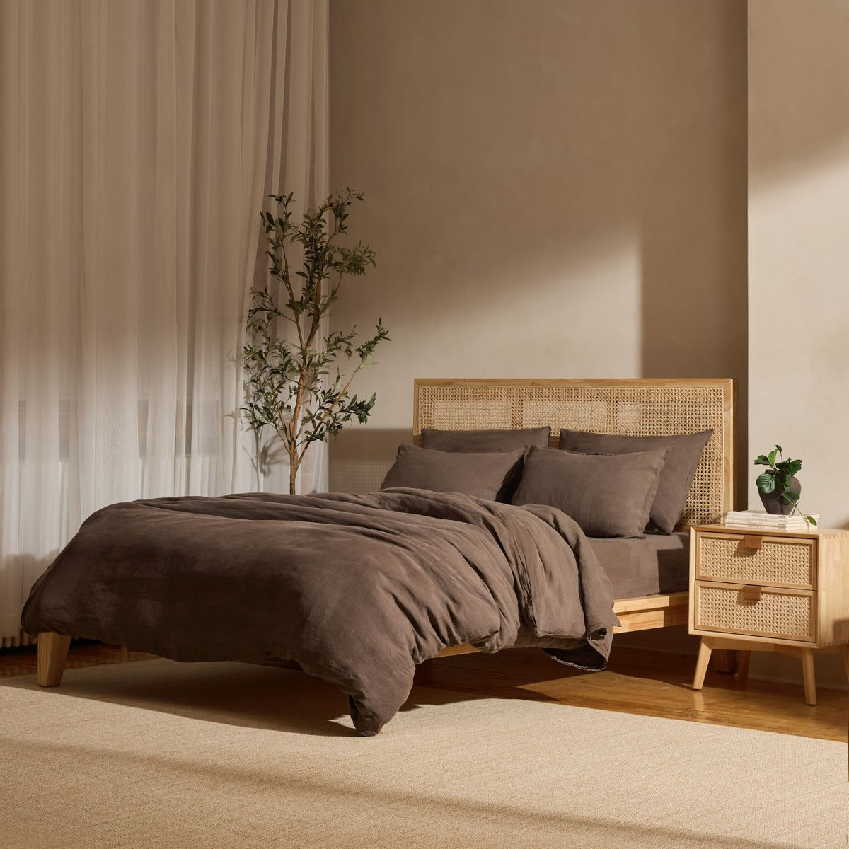 Cocoon™ Drap housse en lin Européen