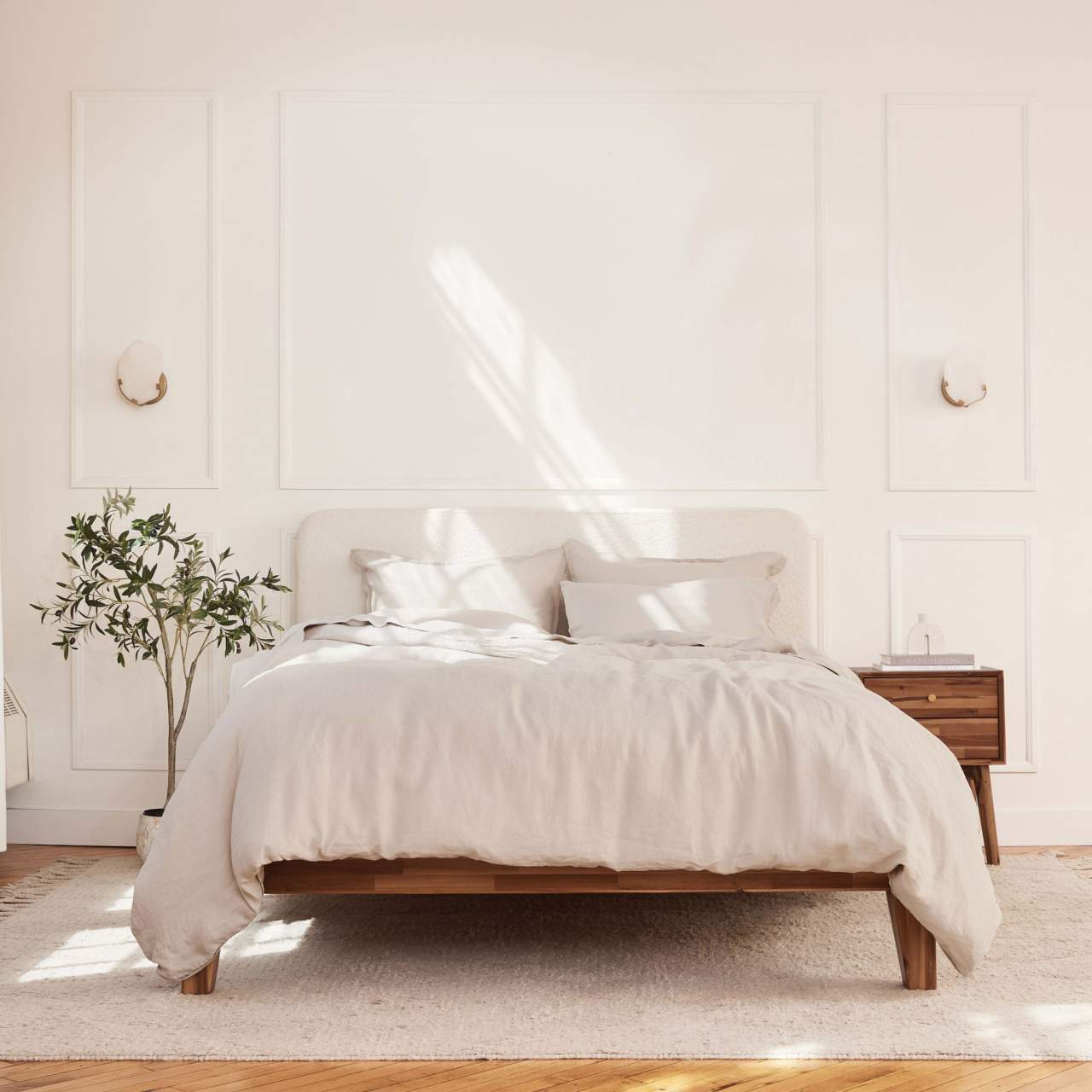 Cocoon™ Ensemble de drap en lin Européen
