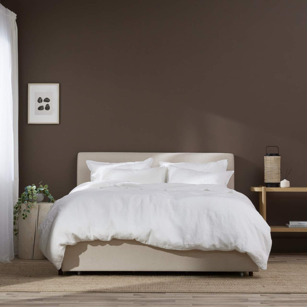 Cocoon™ Drap housse en lin Européen