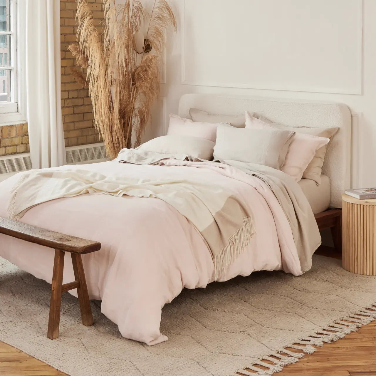 Cocoon™ Ensemble de drap en lin 100% Européen